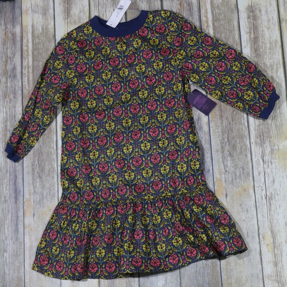 Peek Other - Peek 'Lulu' Liberty Print Drop Waist Dress bird